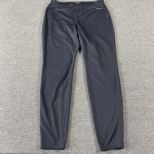 Patagonia R1 Pants Womens Large Black Polartec Grid Lined Regulator Base
